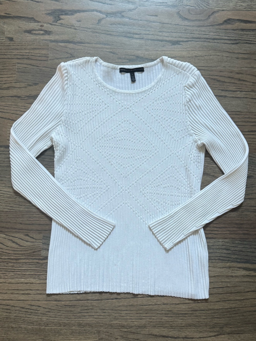 White House Black Market White Long-sleeve!